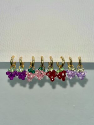 Aros Fruta Mini dorado